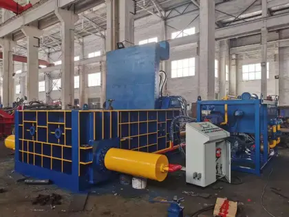 Scrap Steel Waste Oil Drums Metals Hydraulic Baler