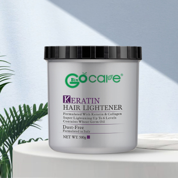 Gocare Wholesale Low Ammonia Hair Lightener Blonde Hair Bleaching Powder With Keratin