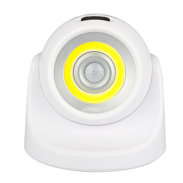 3W COB Super Bright USB Rechargeable LED Motion Sensor Light