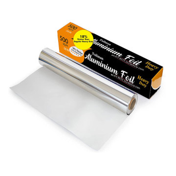 Papel de aluminio para embalaje de chocolate con caja de color