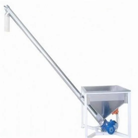 SS 304 Grain Auger Feeder Screw Conveyor with Silo (Tool-Free)