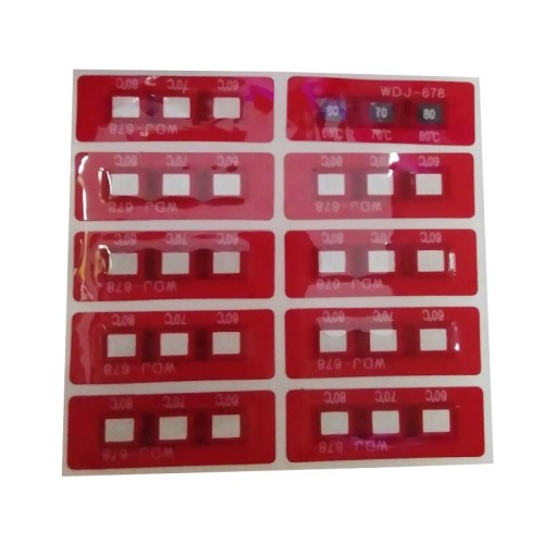 The High-temperature Color-changing Anti-counterfeit Label