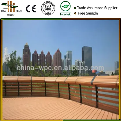 Outdoor garden waterproof new soild wpc terrace board wpc tile wpc board price