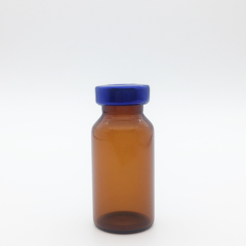 10ml Amber Sterile Serum Vials Blue