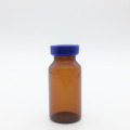 10 ml Amber Sterile Seum Fiolki Blue Cap