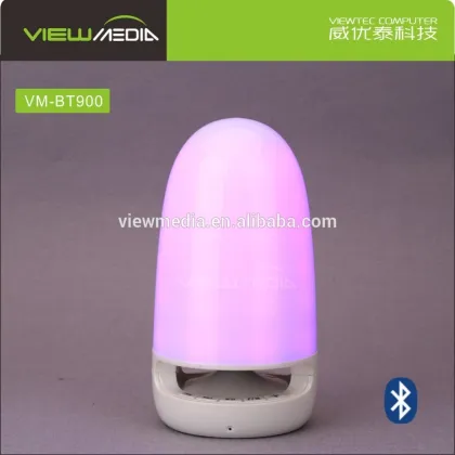 electronics component supplier portable audio bluetooth speaker with led light