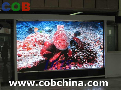 High Definition PHOTO LED Indoor Display / P7.62 Indoor Full Color LED Display