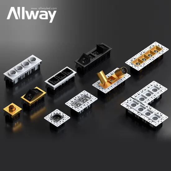 ALLWAY Design Square Dimmable LED Recessed Ceiling Lamp: A Stylish and Functional Lighting Solution