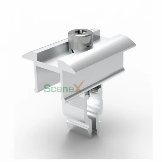 Universal Aluminium Solar Panel Fixing Clamp - Quick and Easy Mid-End Solution for Secure Installation