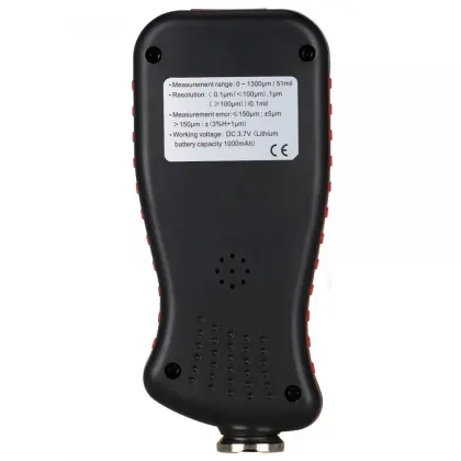 Automotive paint coating thickness gauge for industrial and chemical industries