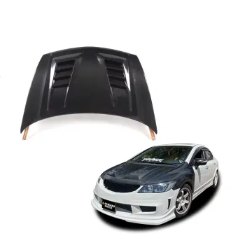 2007-2015 Honda Civic FD2 JSA Style Carbon Fiber Front Hood