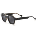 Black Hexagon Sunglasses Frame