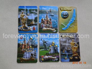 Souvenir turistici 3d magneti per frigo