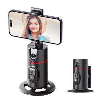 Smart AI Face Tracking Mobile Holder: Rechargeable, Auto-Following, Gesture Controlled P02 Phone Stabilizer