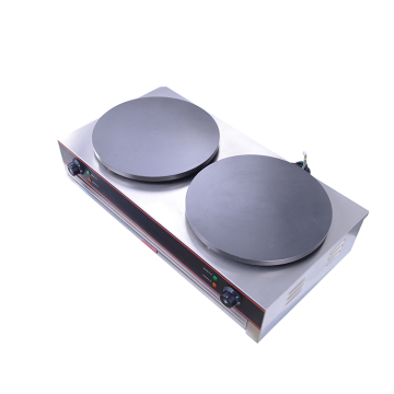 Commercial Double Head Crepe Machine with CE Certification - Wholesale Price