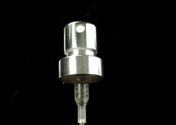 0.04ml Glass Ball 15mm Fine Mist Perfume Bottle Sprayer Pump With Aluminum Cap / Acurator