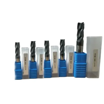 55HRC Carbide 3/4 Flutes Rough End Mill Cutters for CNC Machining