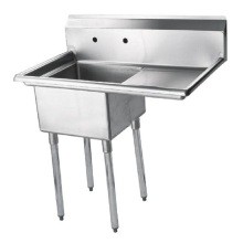 Single Bowl Compartment Basin With Drainboard