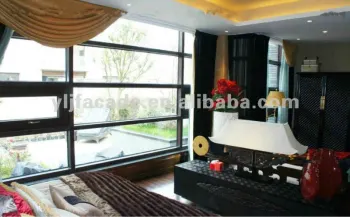 top-hung aluminum wood composite window