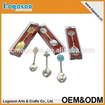 Customization Artwork High Quality Zinc Alloy Tourist Gifts Collectibles Souvenir Spoon