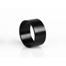 Thin wall ring black magnet