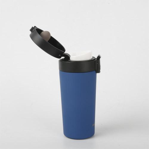 One Color Rubber Paint Stainless Steel Coffee Mug