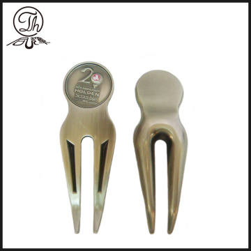 golf necessary divot repair tool with ball marker
