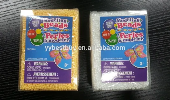 Non dry modeling squish foam for kids art and craft