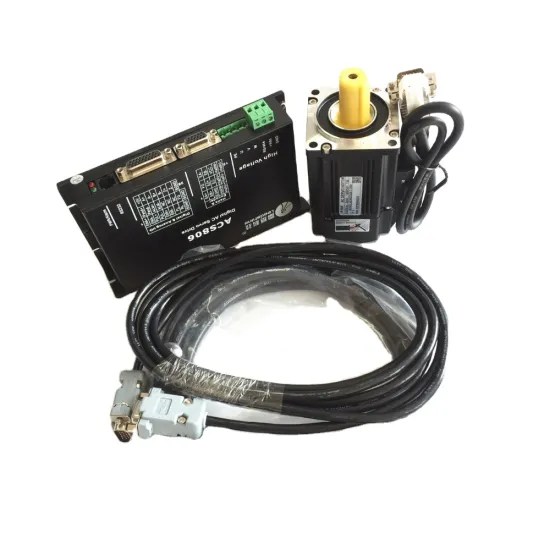 AC Servo Motor Kit with Driver and Cables