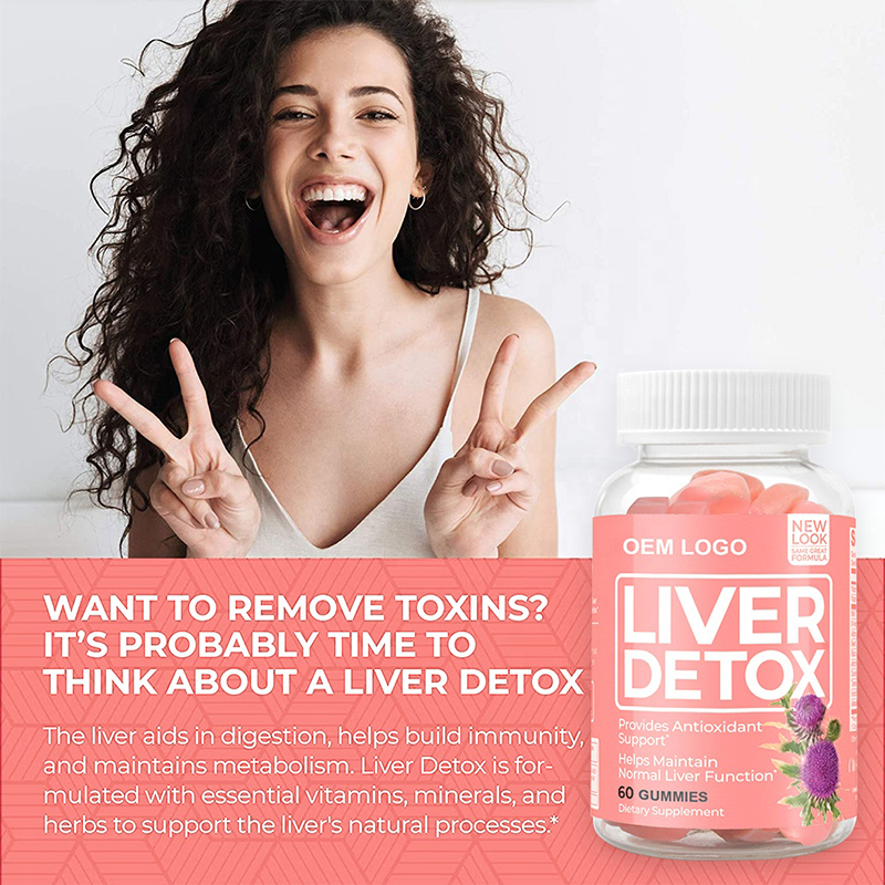 Weight Loss Liver Detox Gummies For Provide Antioxidant Support And Maintain Normal Liver Function