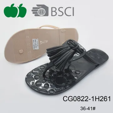 Women Summer Fashion Elegant Durable Fancy Pvc Slippers