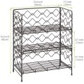 3 Tier Metal Spice Rack For Kitchen Countertop