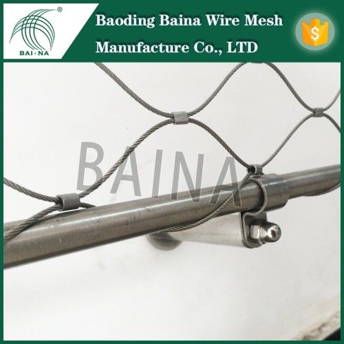 Stainless Steel Wire Rope Fence Mesh (factory)/wire Mesh Fence /cable