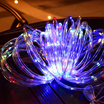 RGB Solar Christmas Lights for Garden Fence Decoration