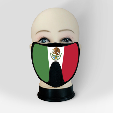 USB Chargeable Party LED Mask with Flashing Lights for Mexico Flag