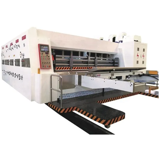 Fully Automatic Flexographic Printing, Slotting, and Die-Cutting Machine for Carton Box Production