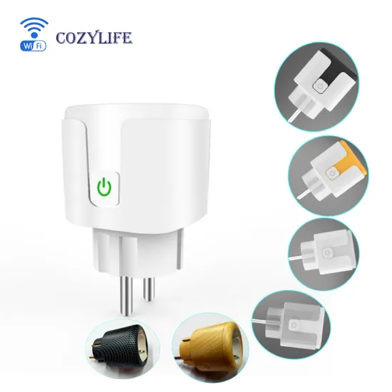 BSD33 EU Smart Plug Cozylife WiFi with Energy Monitor - 20A/16A ESP Series Firmware Custom Smart WiFi Socket