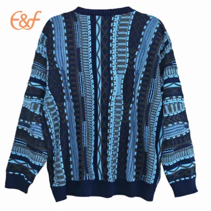 Fashion Plus Size Solid Cable Knit Sweater