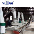 Wood pellet pellet press machine