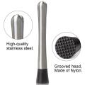 Bar Tool Stainless Steel Cocktail Muddler crushed  hammer