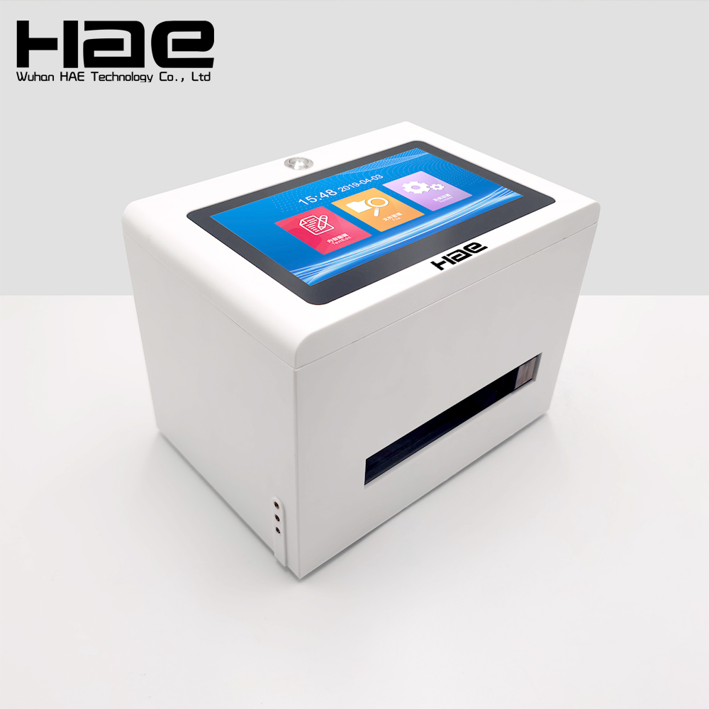 7 inch LED plastic bag code printer