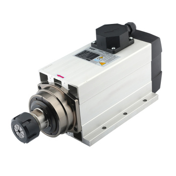 High Speed HQD 3.5KW Spindle Motor (220V/380V) with Air Cooling and ER20 Collet for CNC Router - 18,000 RPM