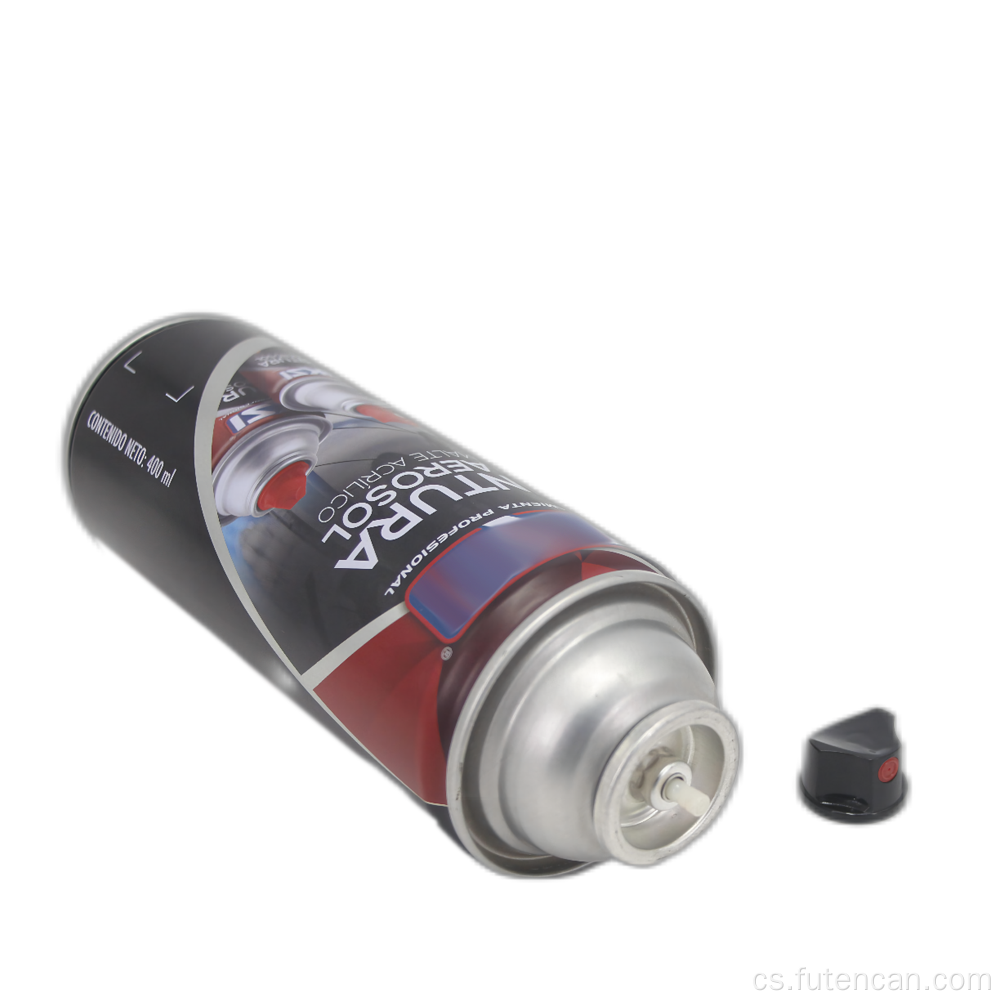 Prázdné 65mm aerosolové plechovky