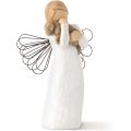 Willow Tree Angel of Friendship Figurine, Cream &amp; Brown