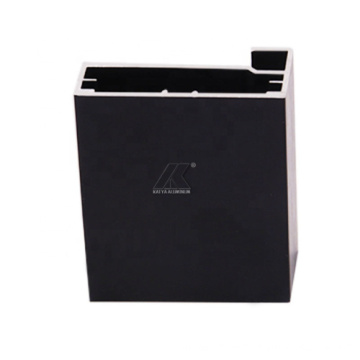 Custom Length 6063 T5 Aluminium Closet Wardrobe Handle Profile in Brushed Golden, Rose Gold, and Black