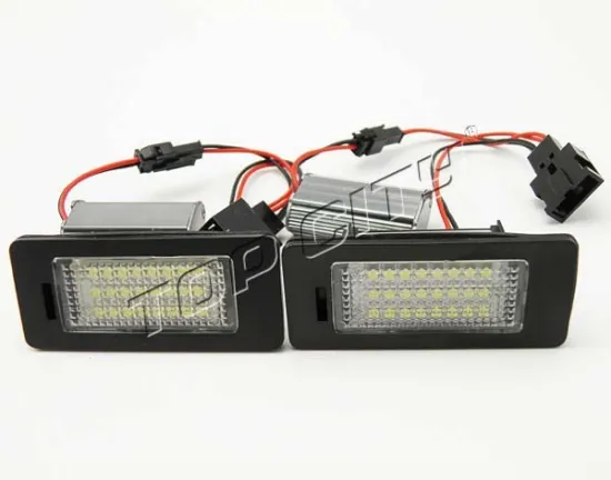 Stable quality whosale led license plate lamp for audi q5 canbus led