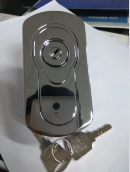 Top security bright shine vending machine lock with atm master key