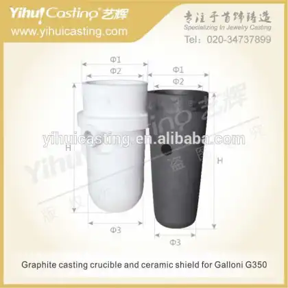 induction melting crucible, graphite crucible & quartz crucible