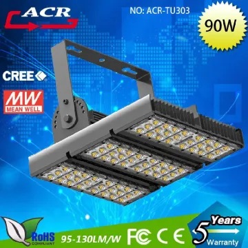 High lumen industrial lighting 90w LED tunnel Lights for underground car parking