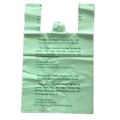 Environmentally Friendly Biodegradable Waterproof Garbage Bags